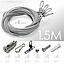TRAXON LUXPOINT® Kit de Suspensión 1,5m para panel LED